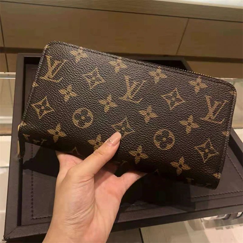 Louis Vuitton Damier Graphite Zippy Wallet Gray Long Wallet - 12