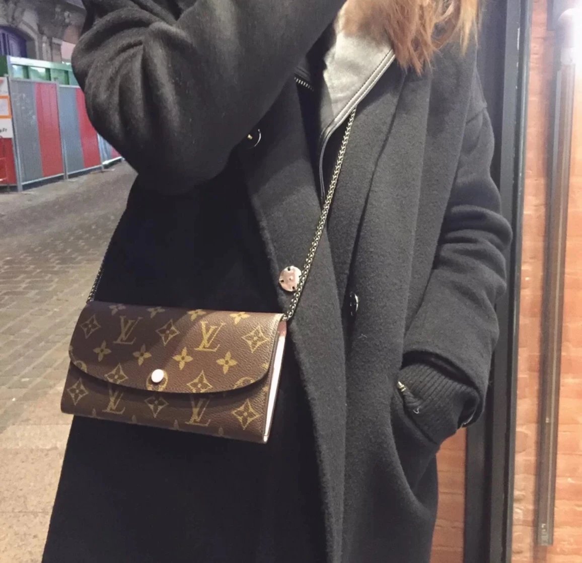 Louis Vuitton Portefeuille Sarah Monogram Brown Pink Long Wallet - 9