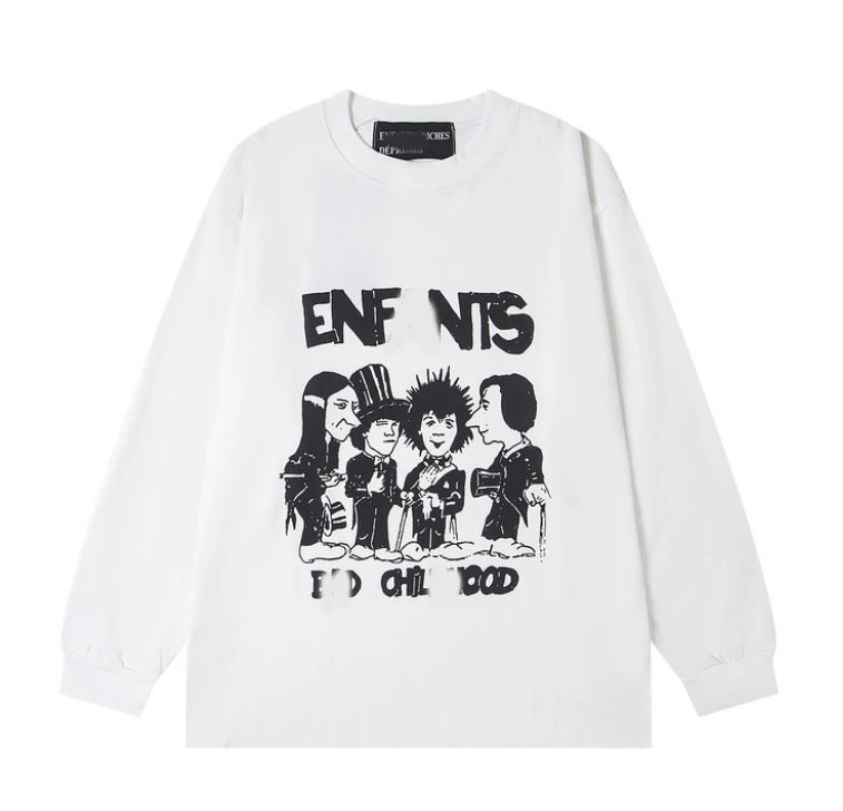 Portrait Sketch Print Shirt photo 6