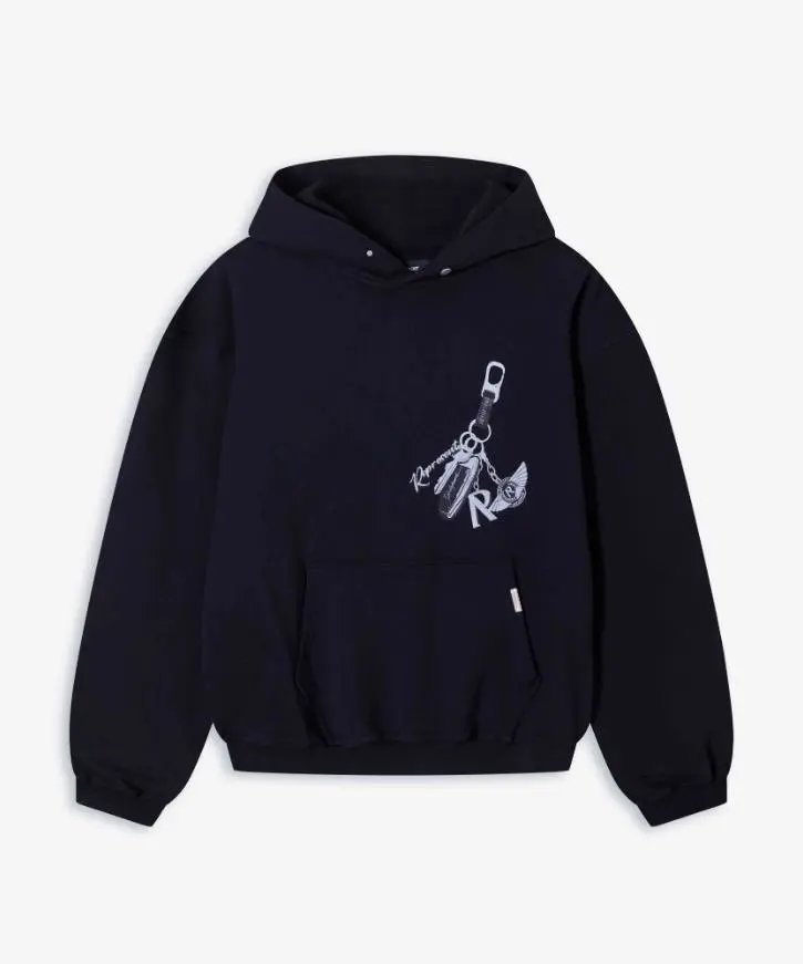 Washed Vintage Relaxed Terry Hoodie photo 6