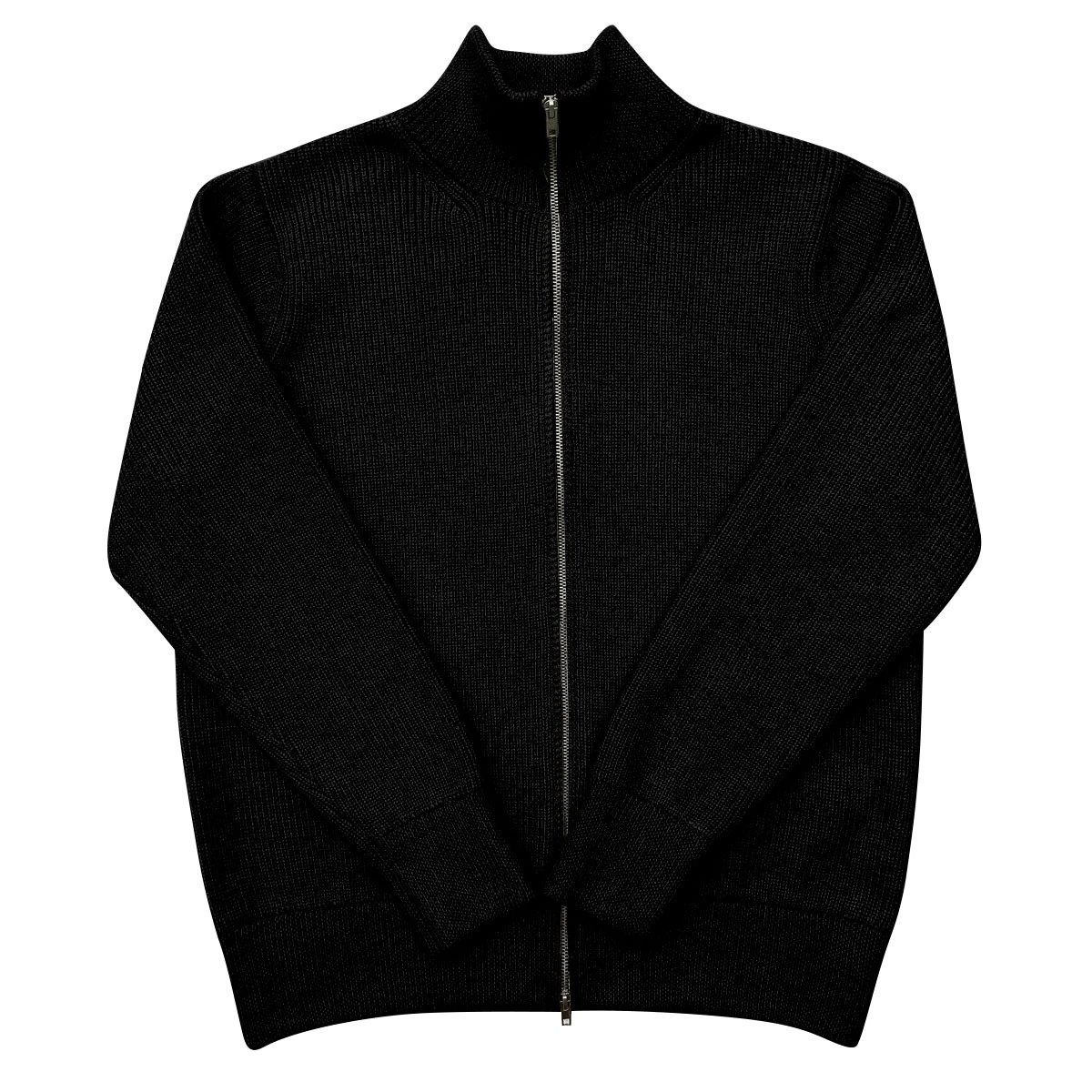 Warm Wool Cardigan Knit Sweater photo 3