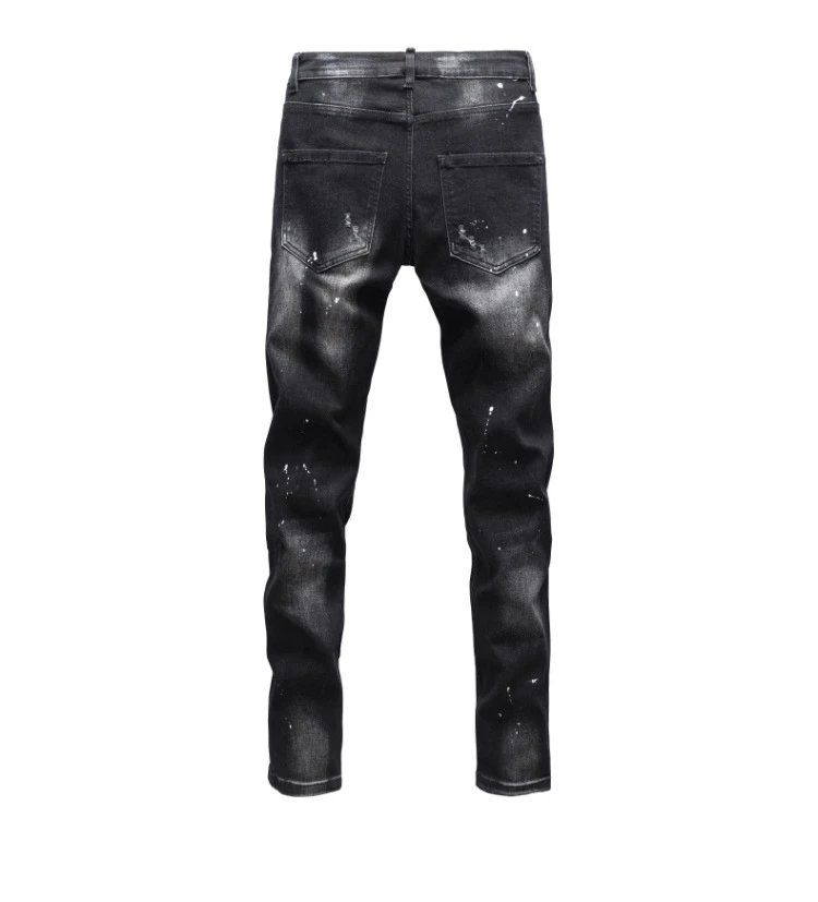 Slim Fit Denim Pants photo 7