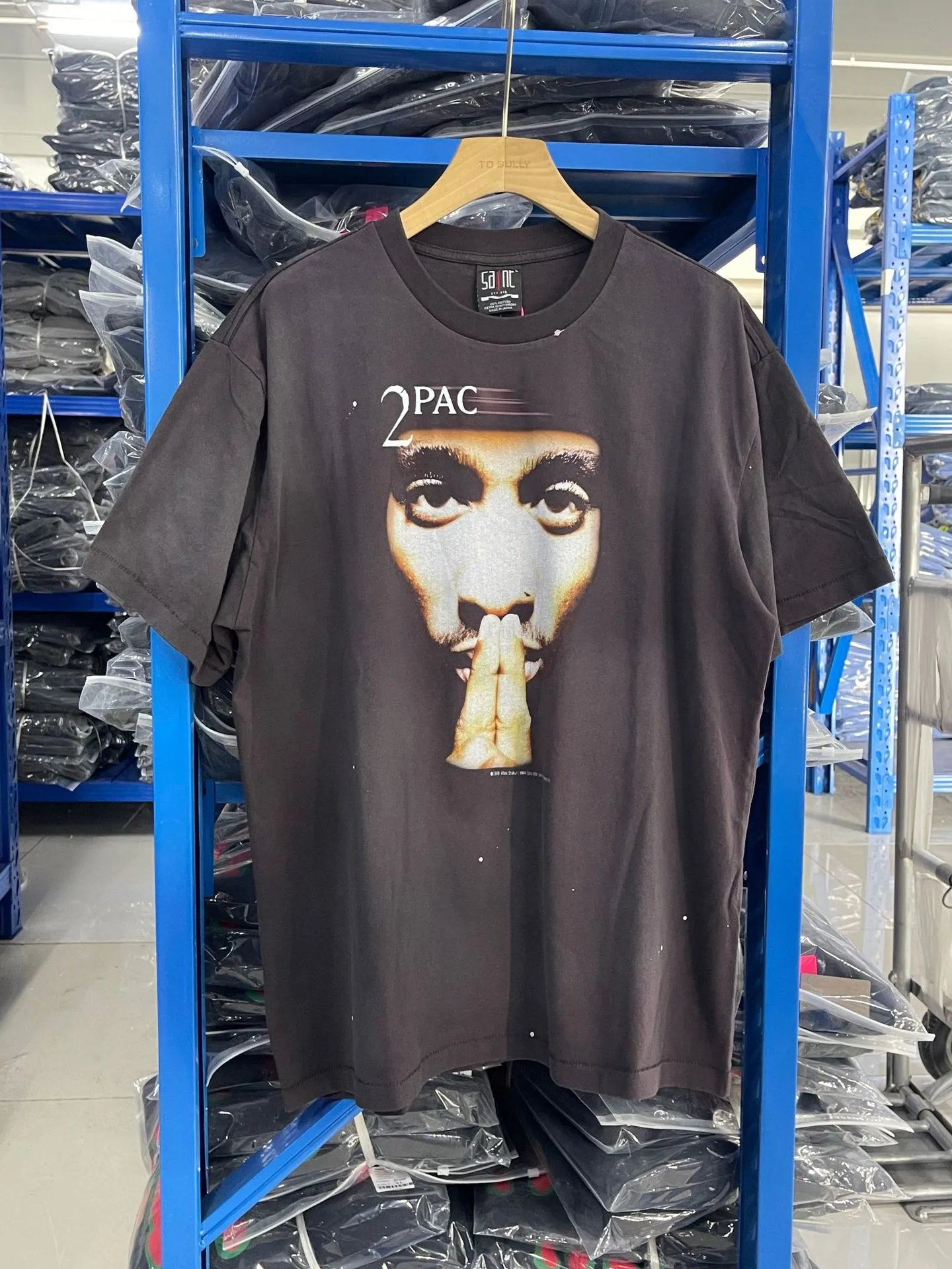 Saint Michael Icon Washed Short Sleeve T-Shirt photo 7