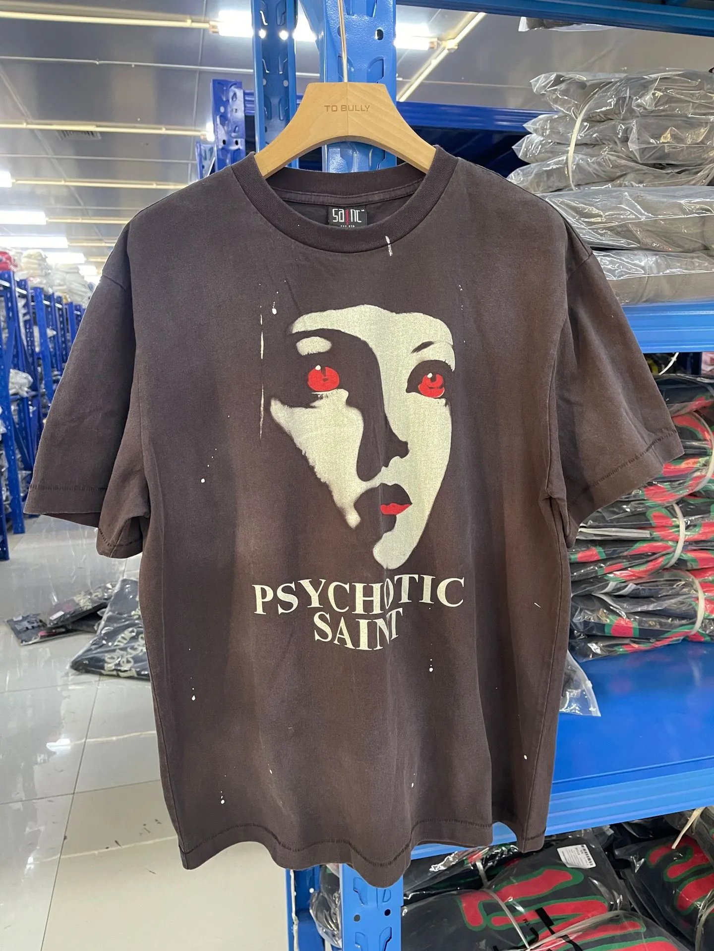 Saint Michael Icon Washed Short Sleeve T-Shirt photo 2