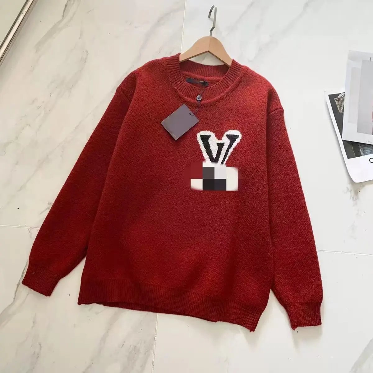 Knit Crewneck Sweater photo 7