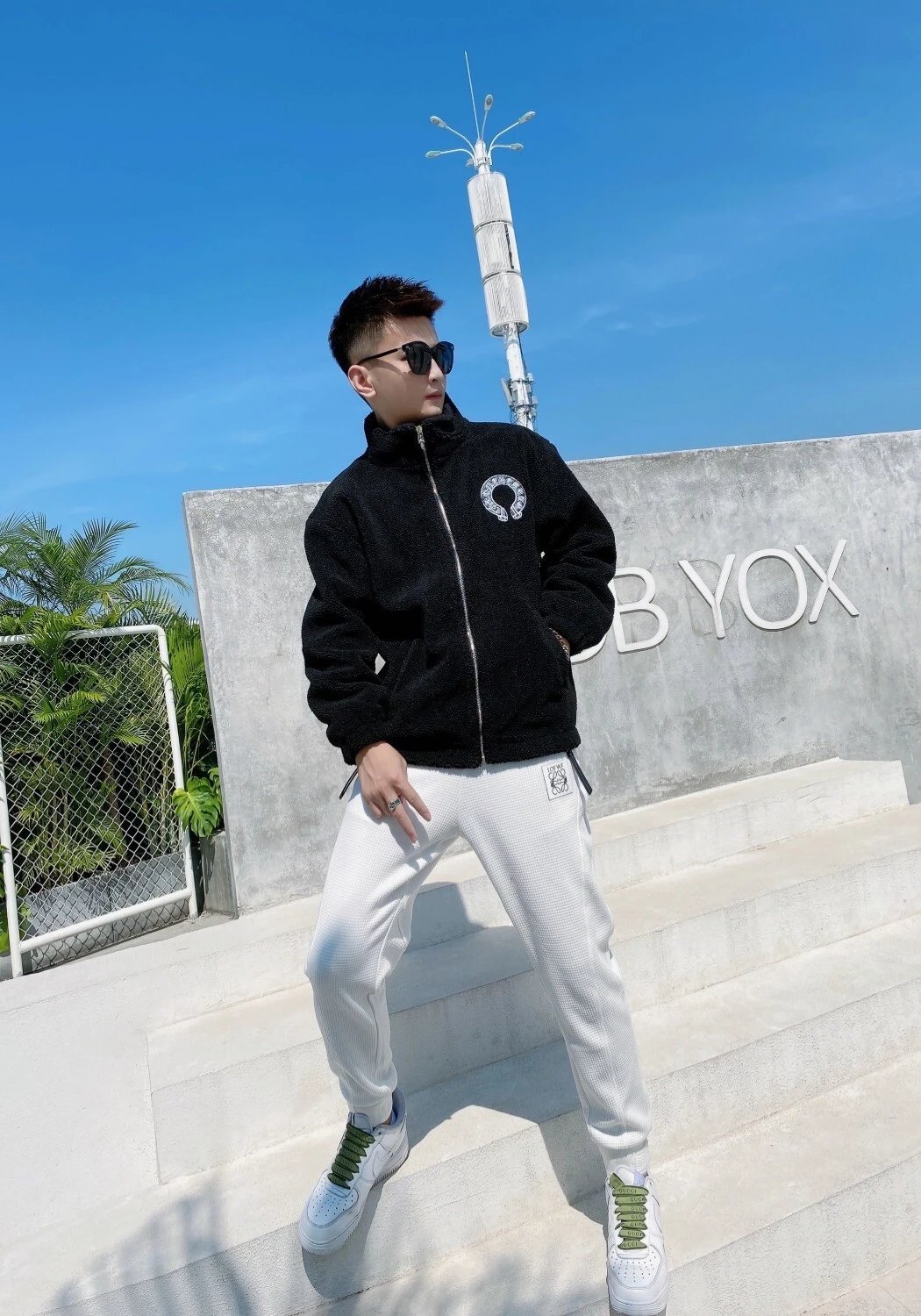 Chrome Hearts x Fleece Jacket White Outerwear - 6