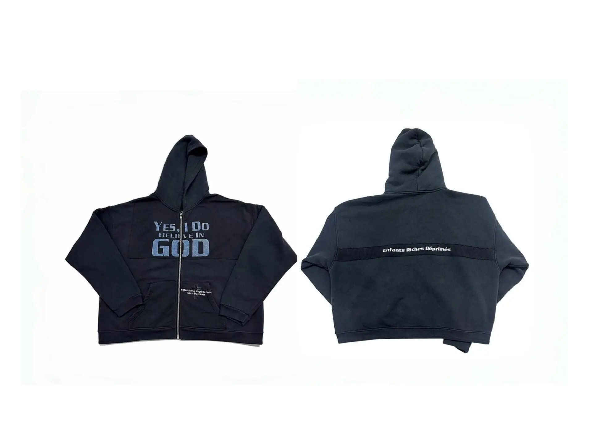 Washed Zip Hoodie photo 3