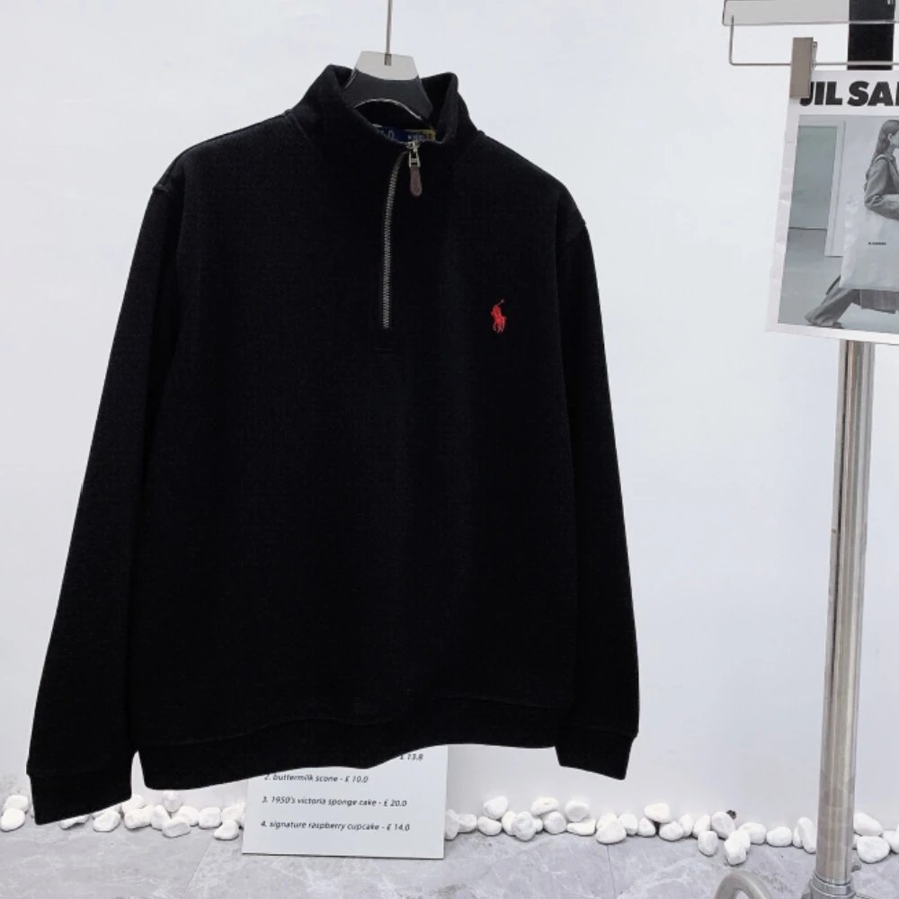 Ralph Lauren Embroidery Half Zip Turtleneck photo 4