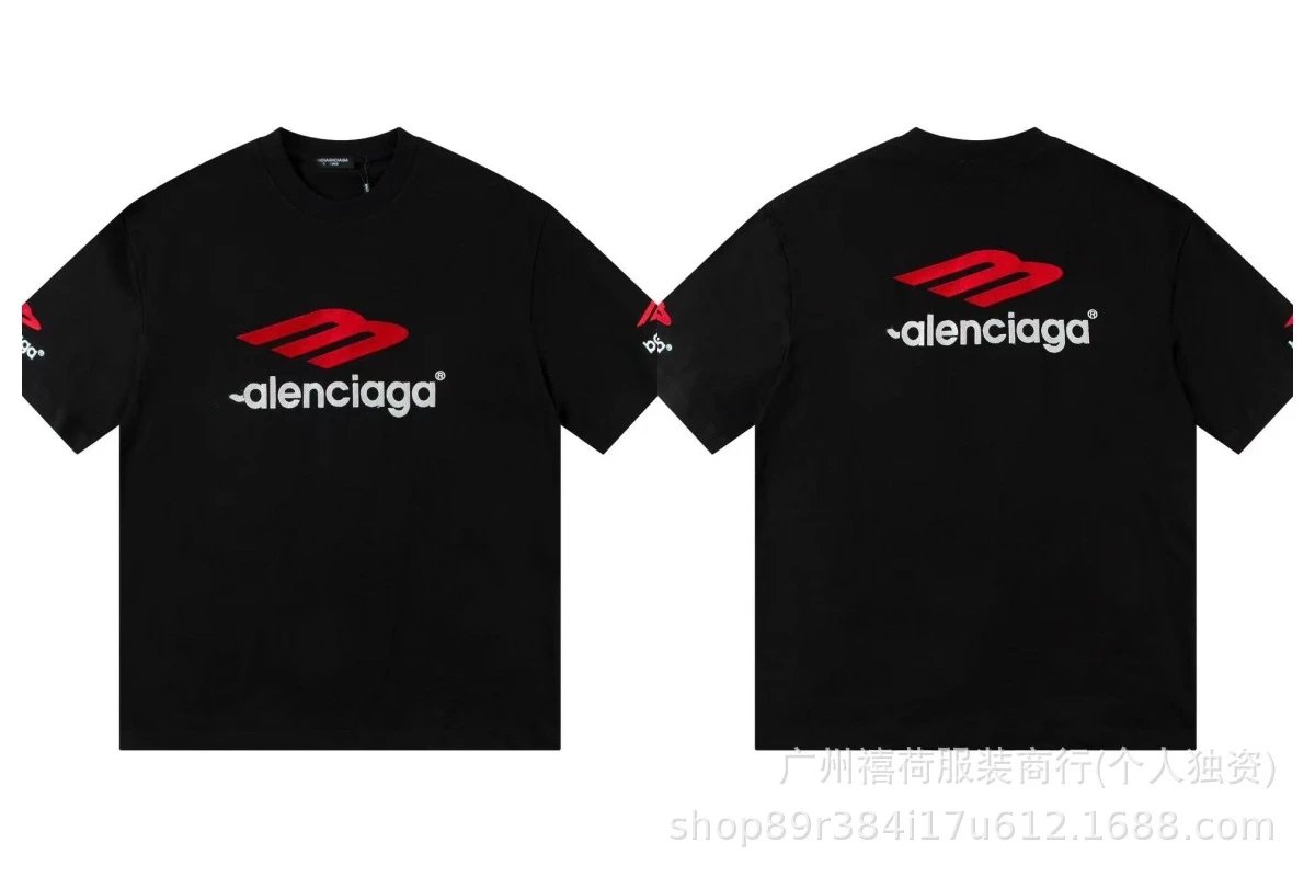 Letter Printed Short Sleeve T-Shirt photo 5