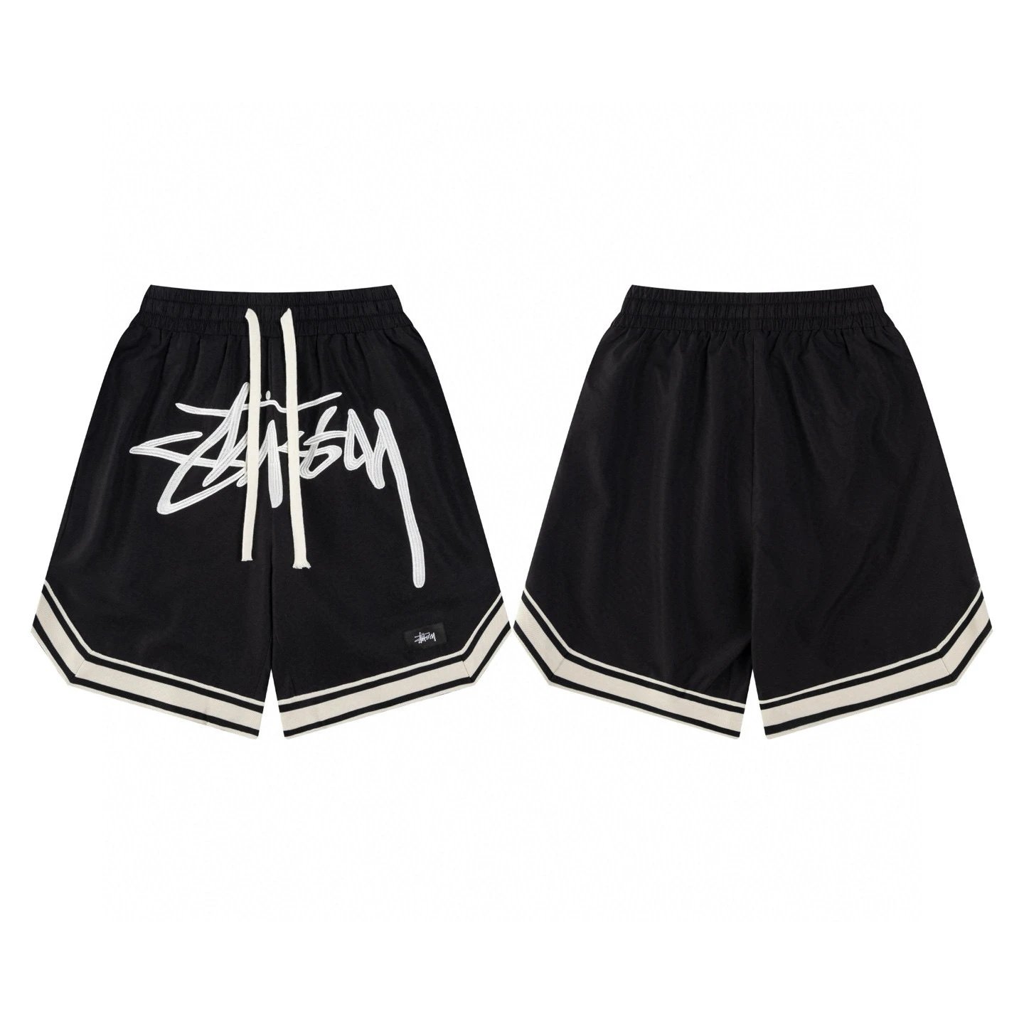 Letter Embroidery Beach Shorts photo 4