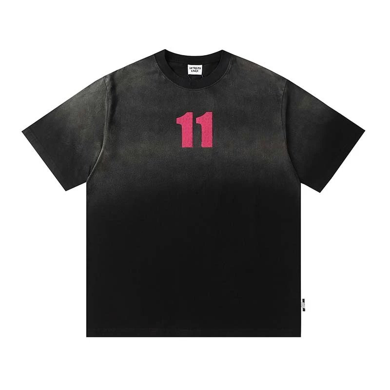 Vintage Wash Distressed Print T-Shirt photo 3