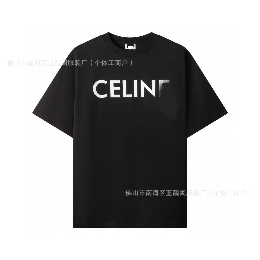 Letter Print T-Shirt 280g photo 3