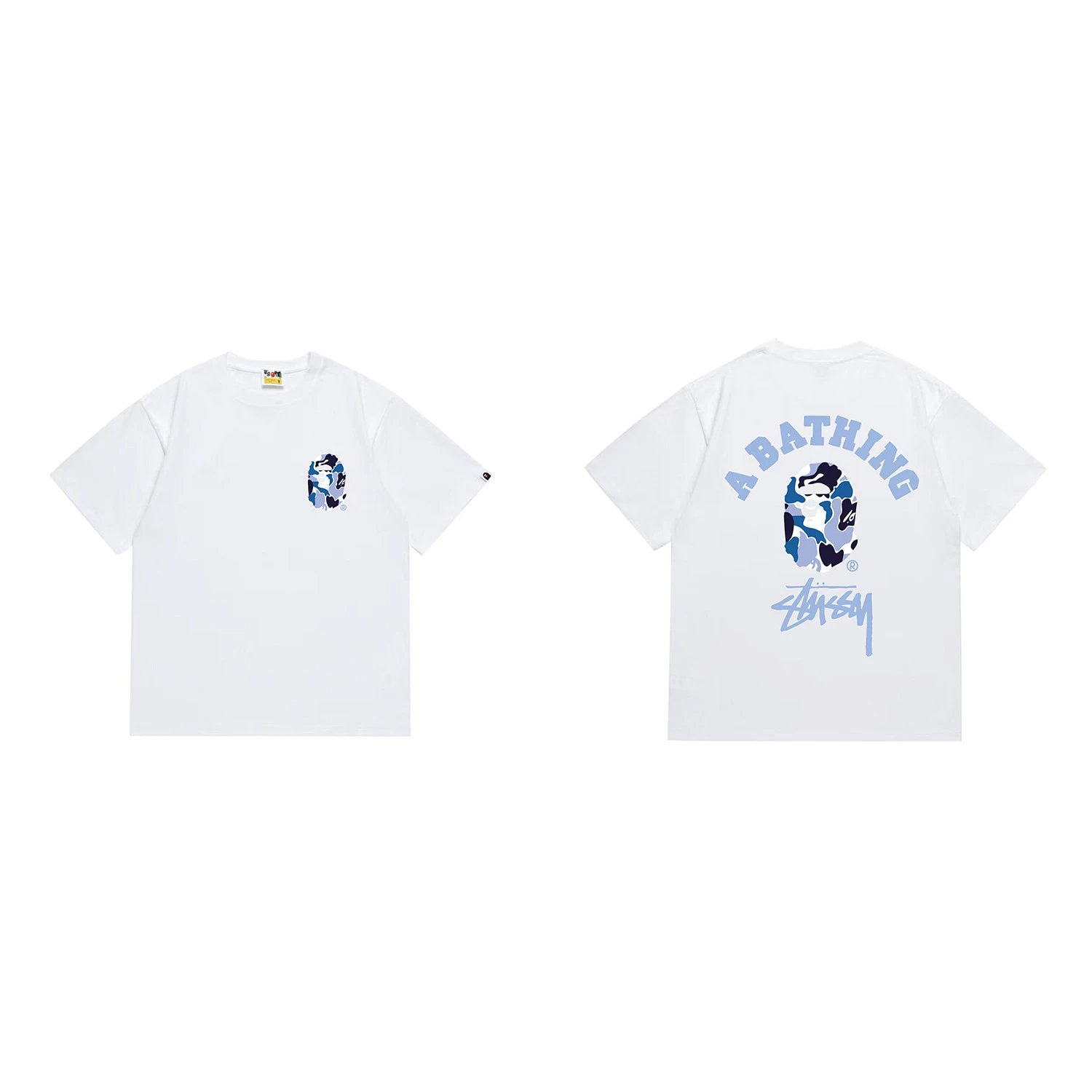 Classic Lightning Print Cotton T-Shirt photo 2