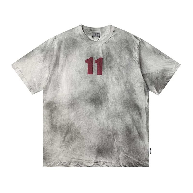 Vintage Wash Distressed Print T-Shirt photo 2