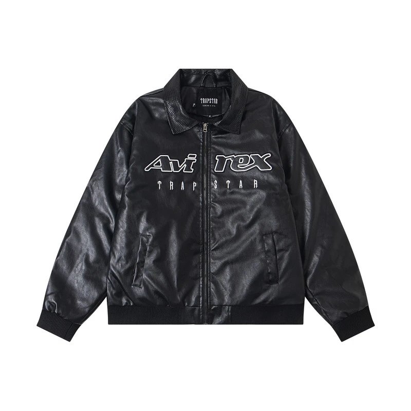 Avirix x Trapstar Leather Jacket photo 7