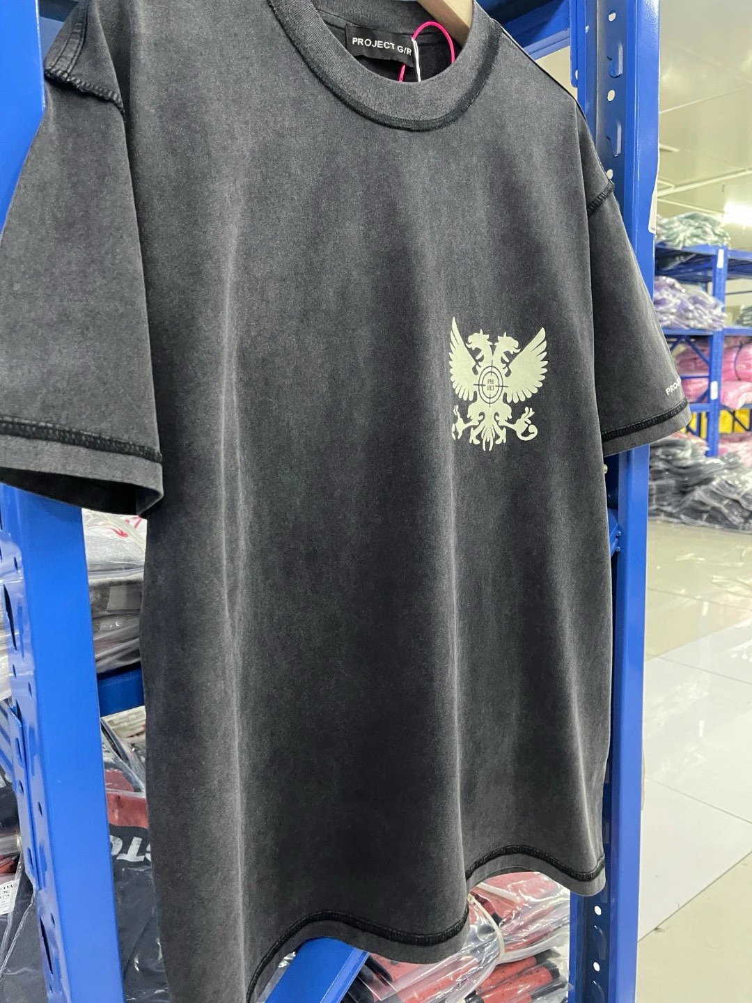 Wax Dye Distressed T-Shirt photo 8