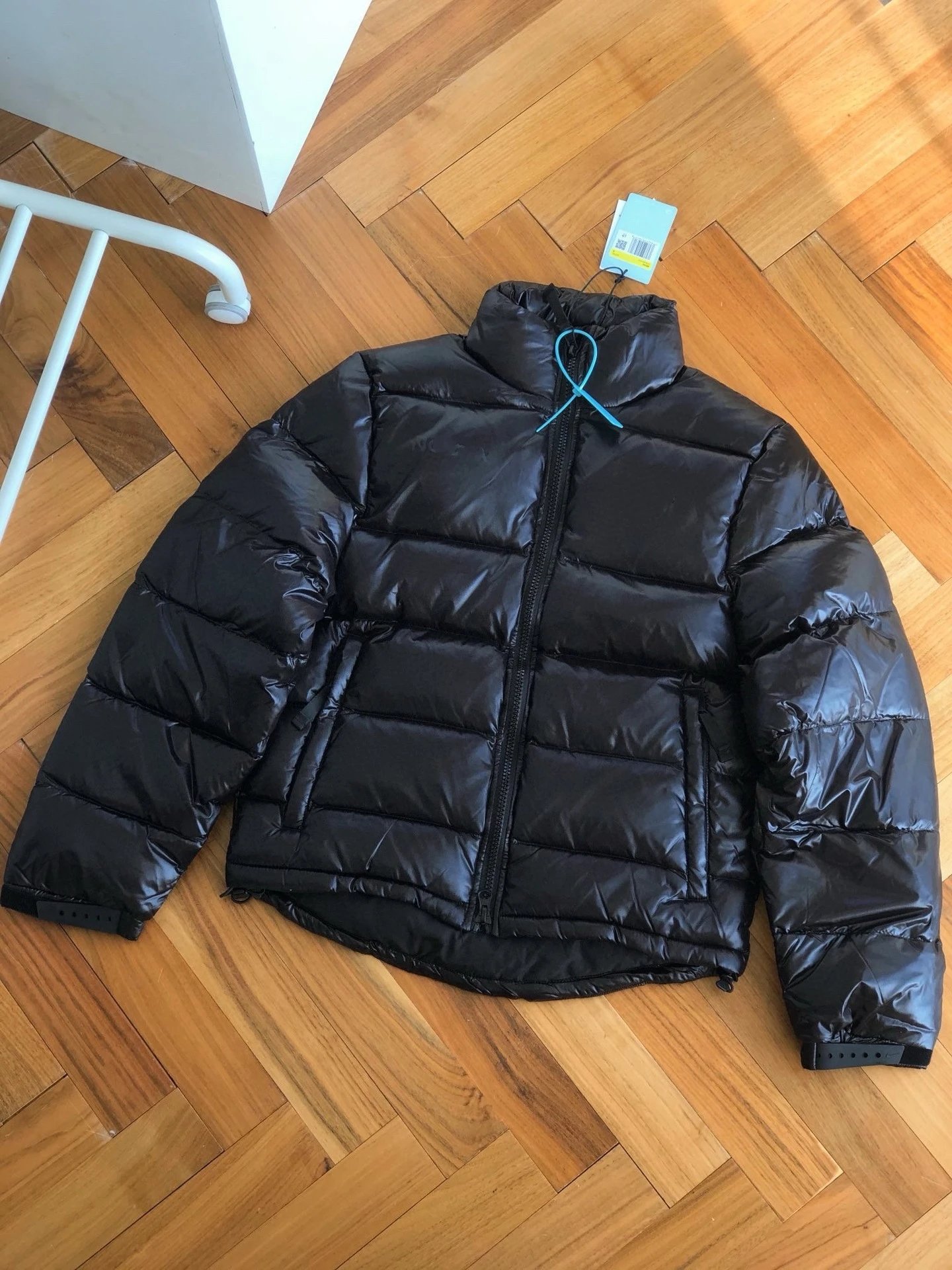 Collaboration Stand Collar Down Jacket photo 3