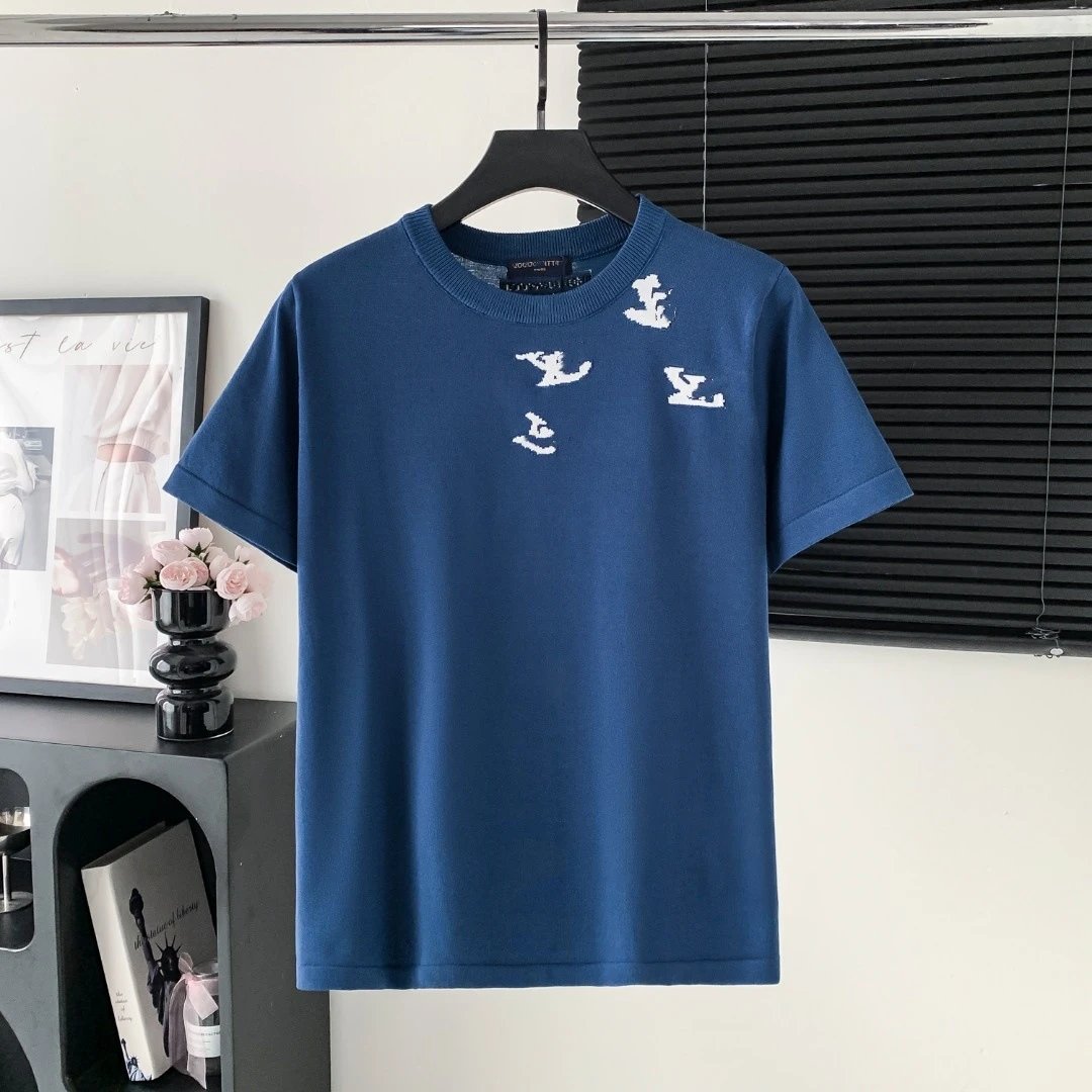 Logo Letter Print Couple T-Shirt Unisex photo 2