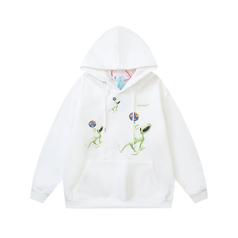 Hooded Hoodie Daisy Caution Tape Arrow photo 3
