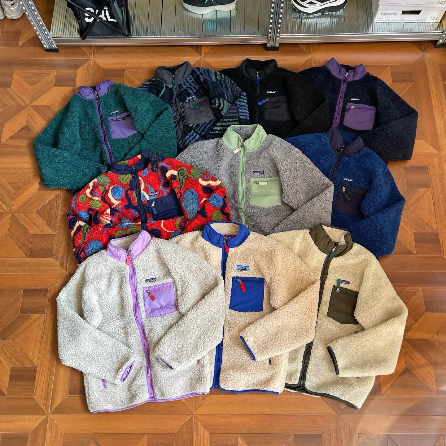 PA Vintage Fleece Sherpa Collar Zip Jacket