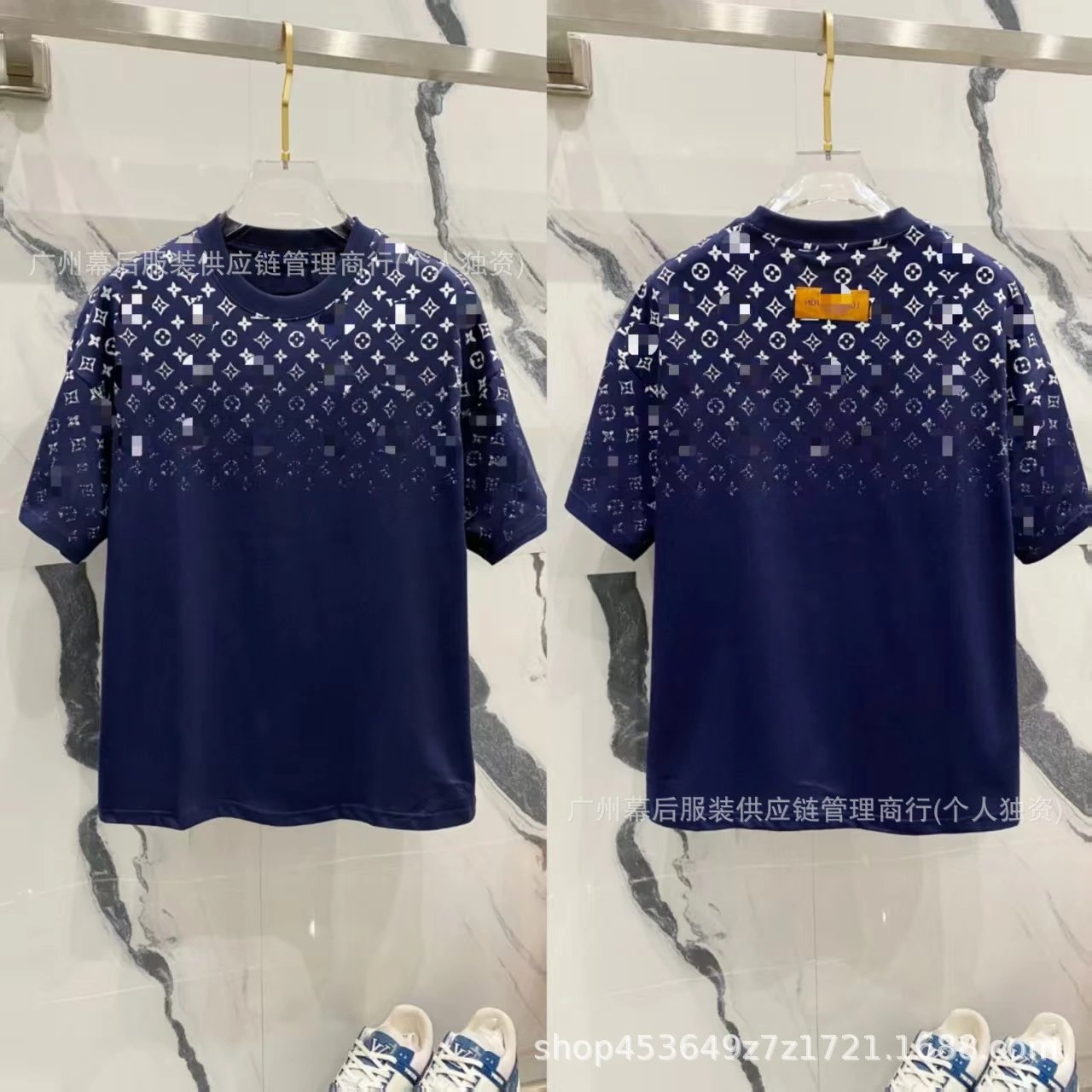 Letter Print Crewneck T-Shirt photo 4