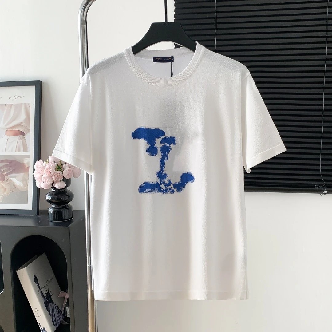 Logo Letter Print Couple T-Shirt Unisex photo 8