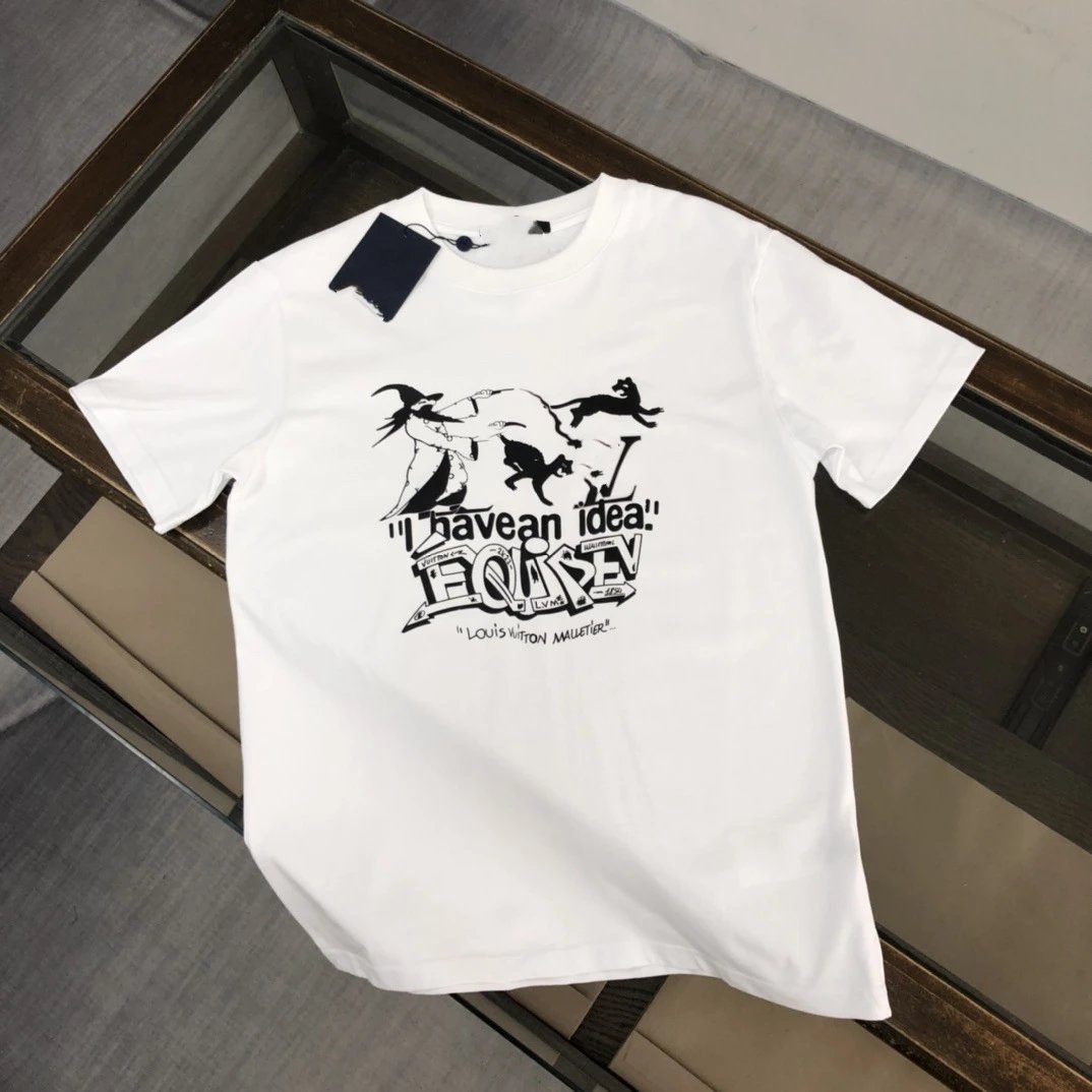 Unbranded T-Shirts Short-Sleeve Graphic Print — L 28 white