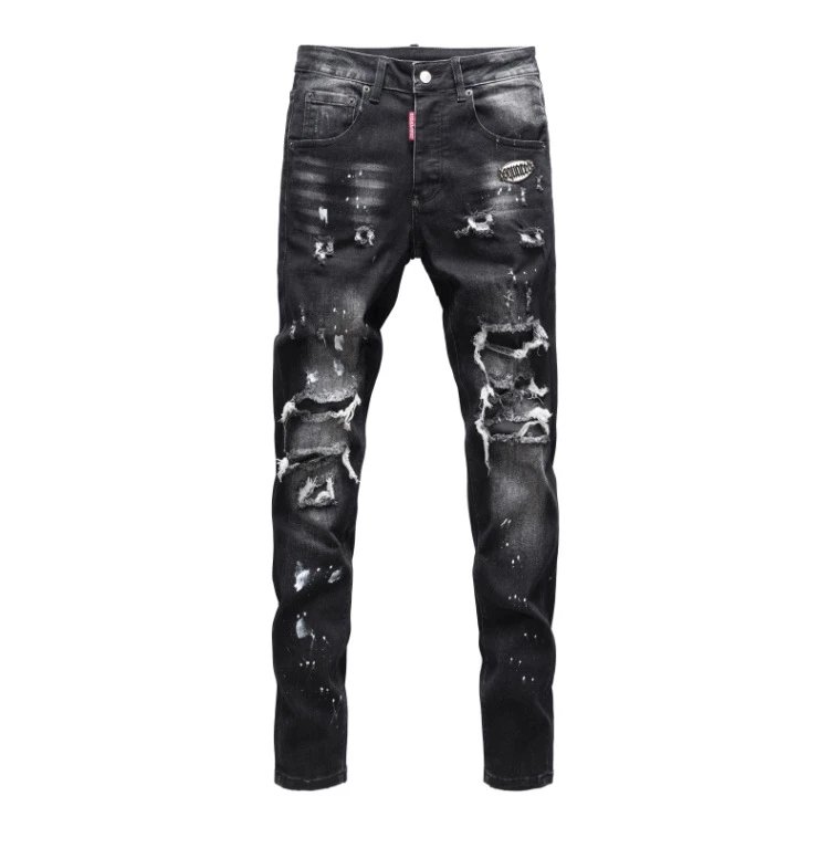 Slim Fit Denim Pants photo 6