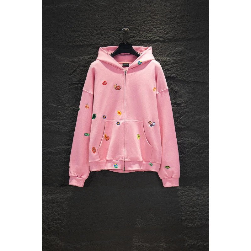 Embroidered Letter Hoodie photo 2