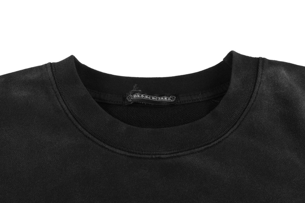 Washed Crew Neck Hoodie photo 7