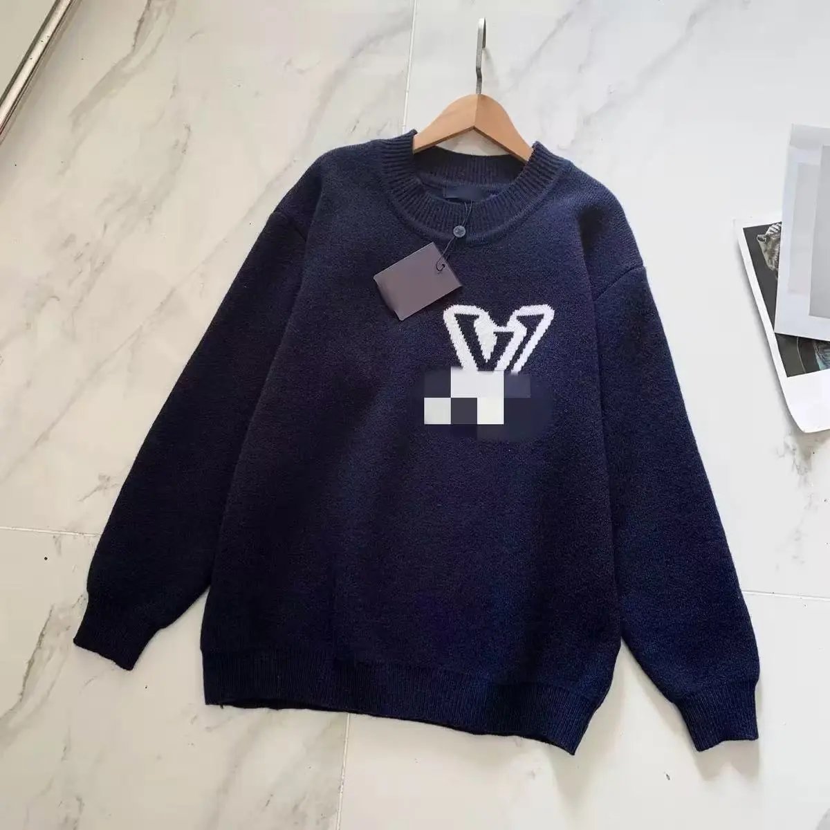 Knit Crewneck Sweater photo 8