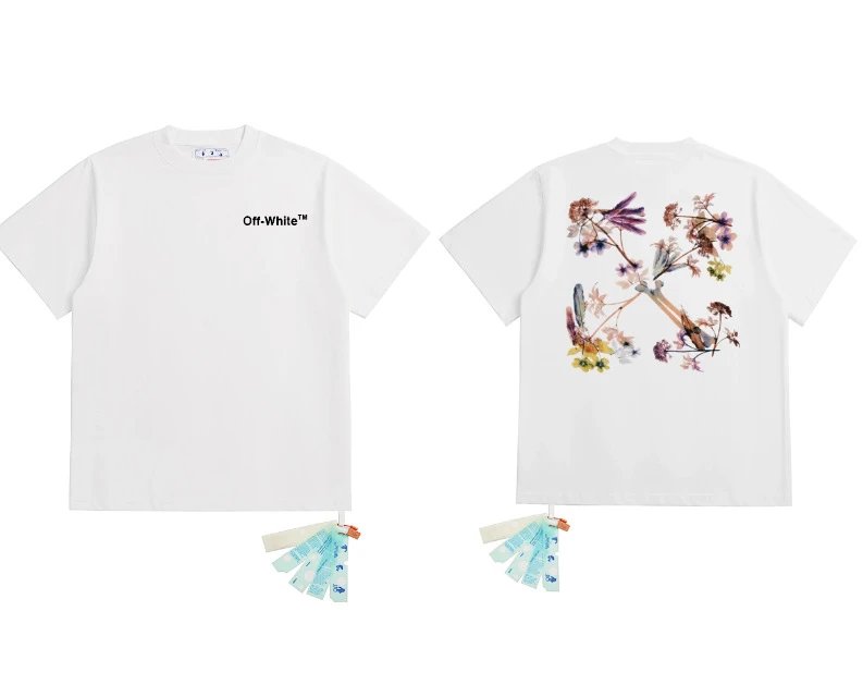 Baroque Angel Wings Spider Floral T-Shirt photo 5