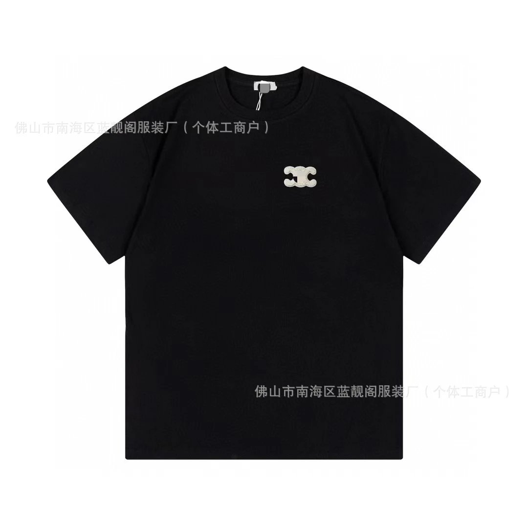 Letter Print T-Shirt 280g photo 7