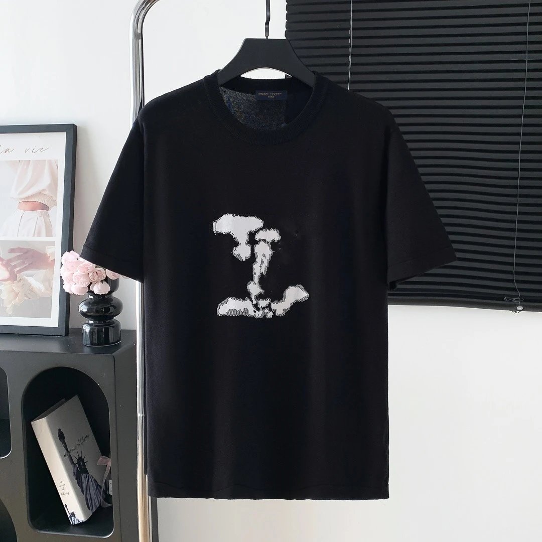 Logo Letter Print Couple T-Shirt Unisex photo 7