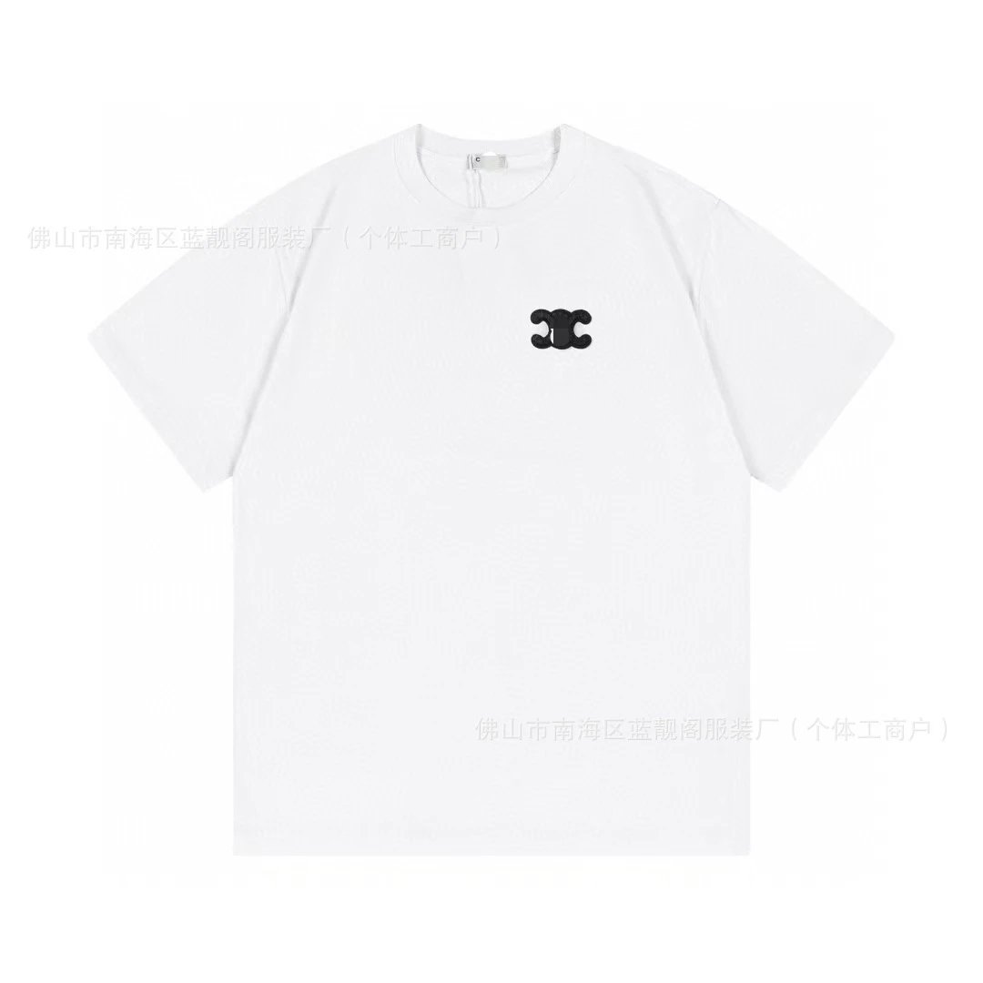 Letter Print T-Shirt 280g photo 8
