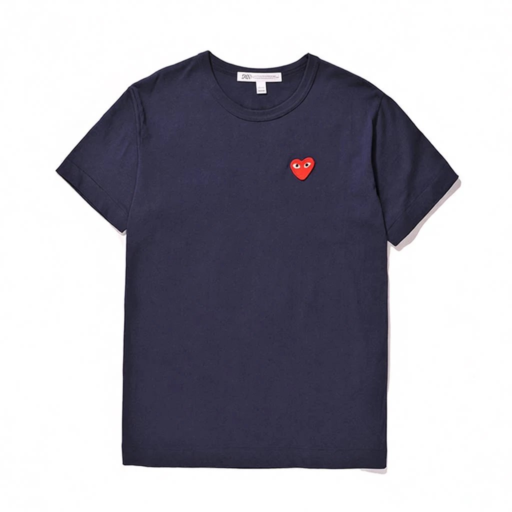 Heart Embroidered Pure Cotton T-Shirt photo 8