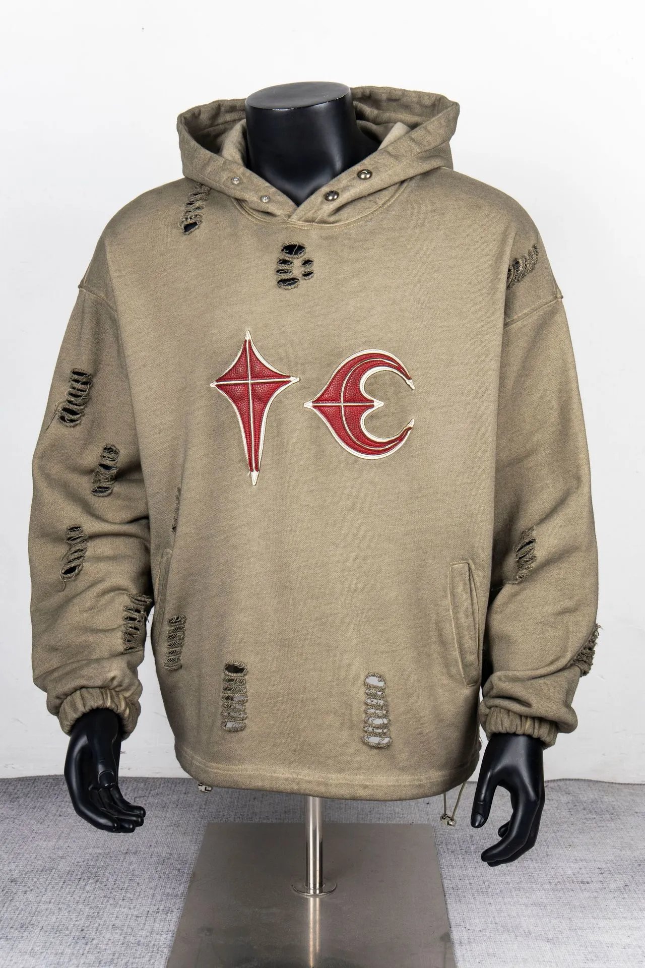 Star and Moon Appliqué Hoodie photo 6