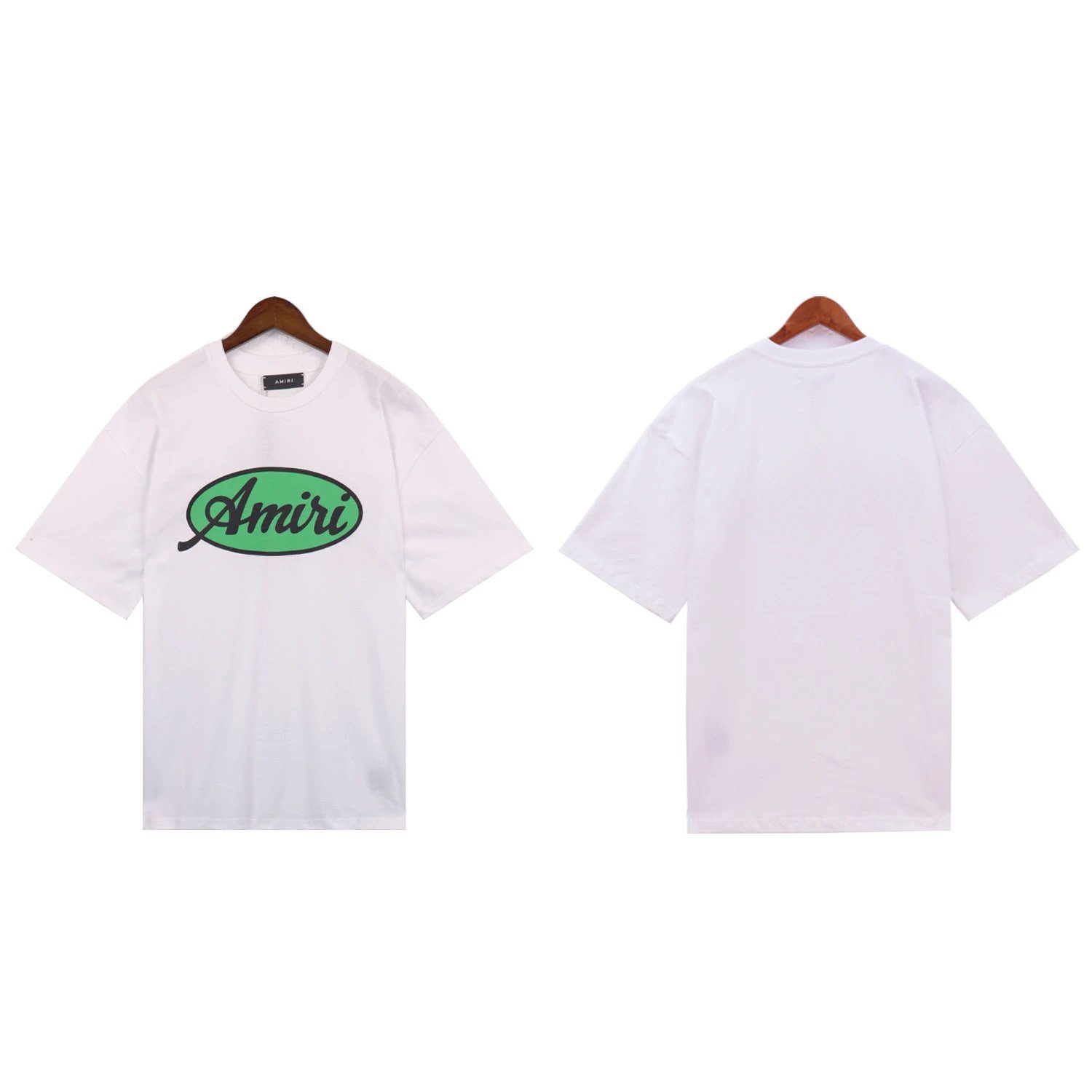 Splatter Gradient Camo Starry Sky Graffiti Letter Couple T-Shirt photo 5