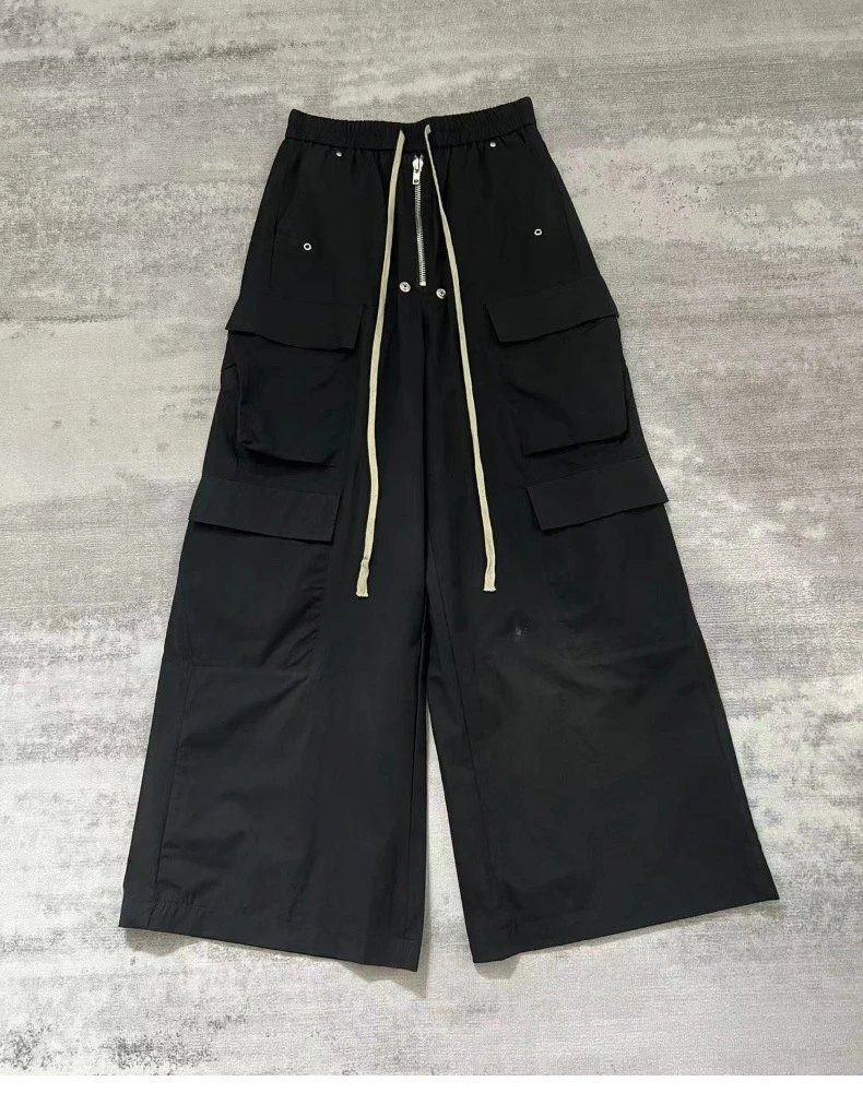 Multi-Pocket Wide Leg Pants photo 6