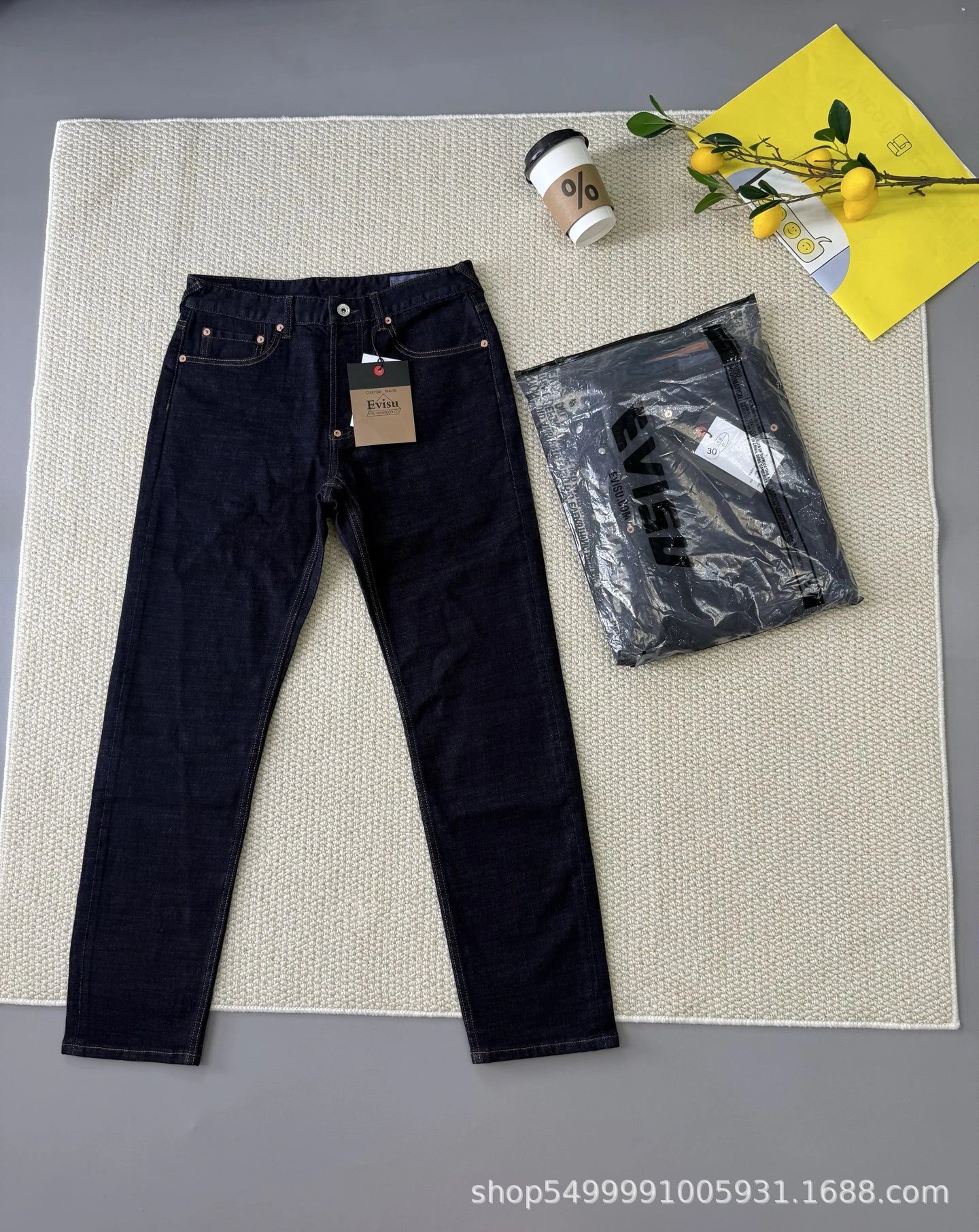 Back Pocket Embroidered Jeans photo 2