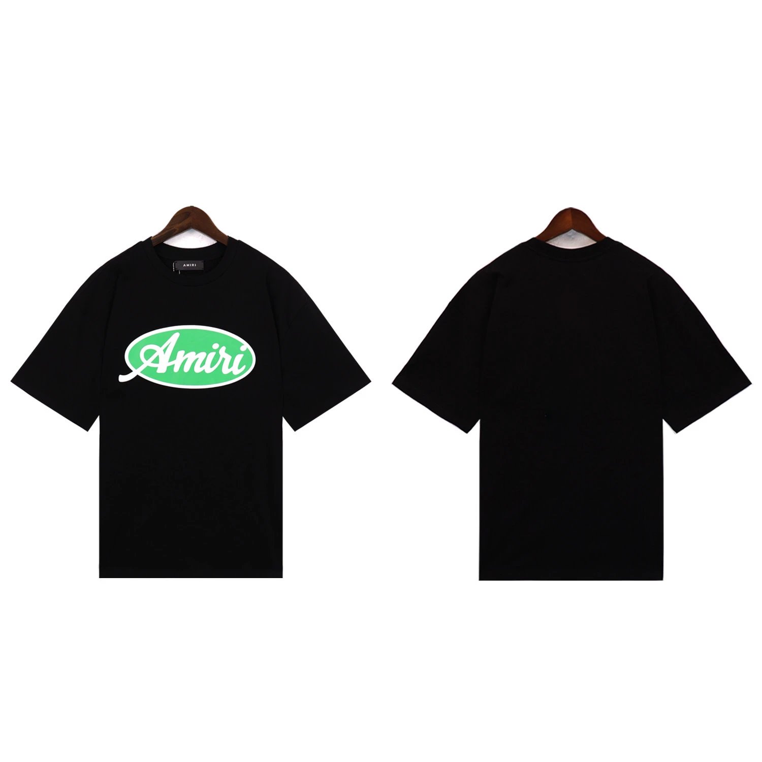 Splatter Gradient Camo Starry Sky Graffiti Letter Couple T-Shirt photo 4