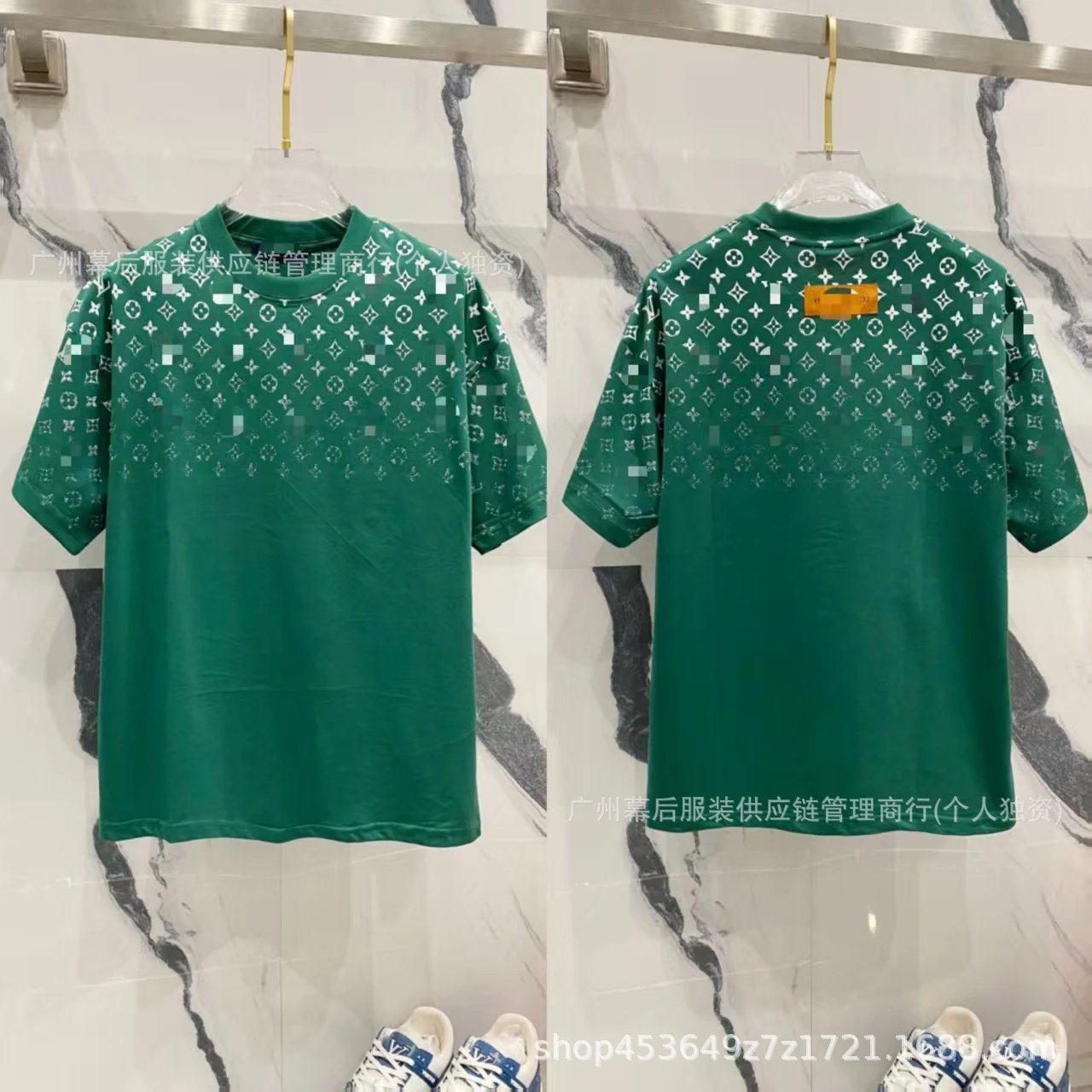 Letter Print Crewneck T-Shirt photo 5