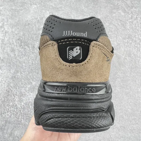 New Balance 990v3 Olive Teal Mesh Sneakers - 17