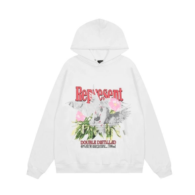 Represent Vintage Letter Hoodie photo 7