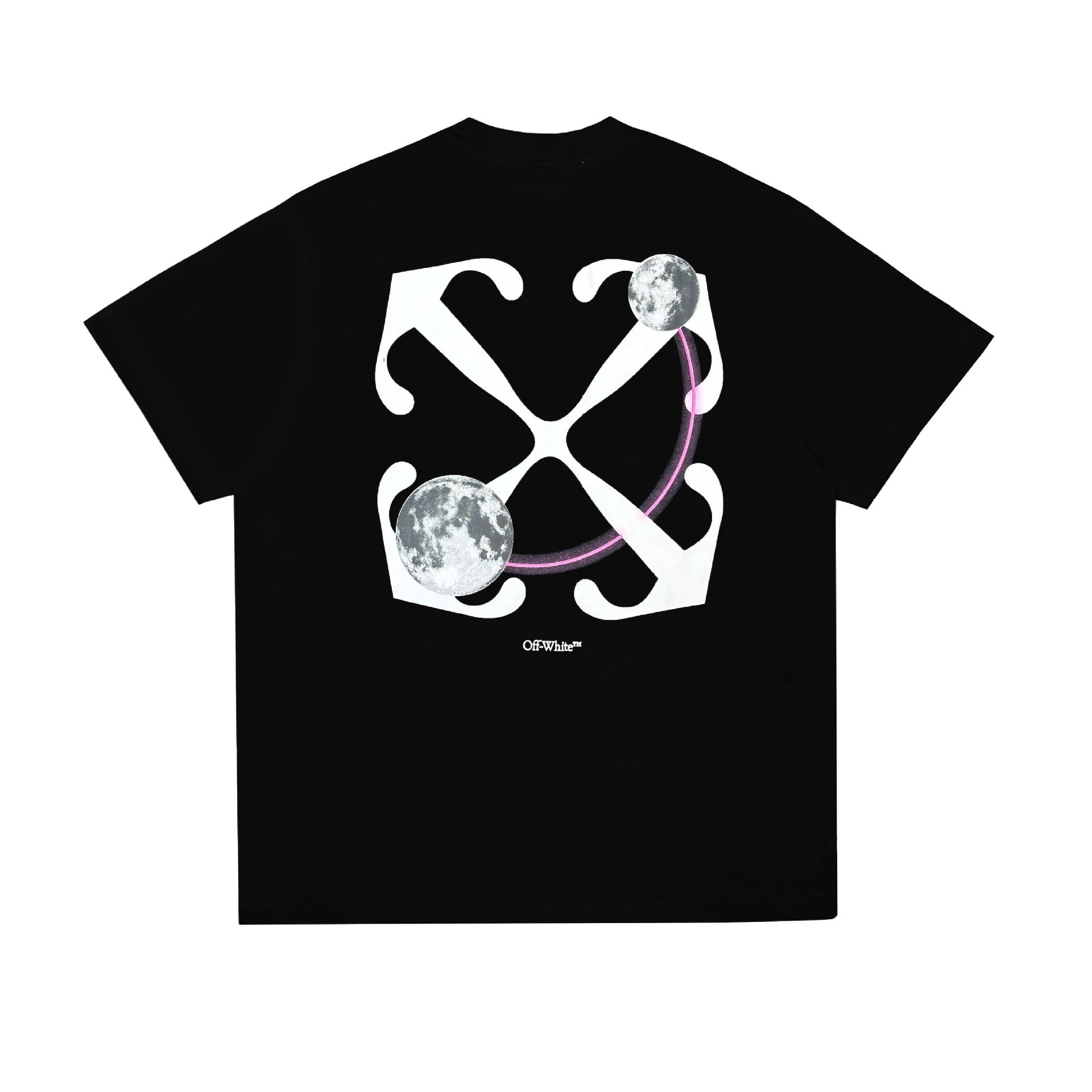 Off-White T-Shirt Black Graphic Print Streetwear