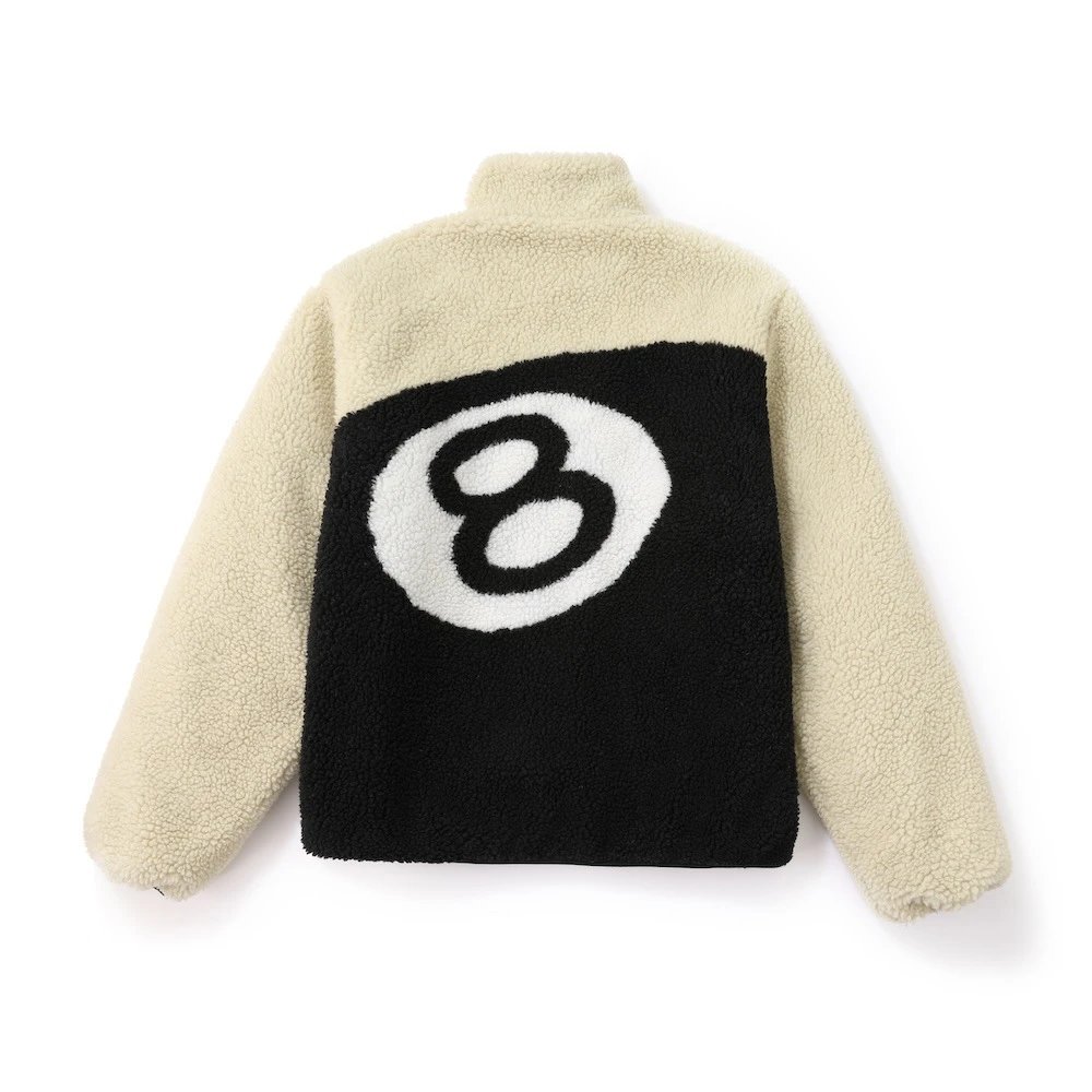 Double-Sided Fleece Sherpa Zip Jacket photo 2