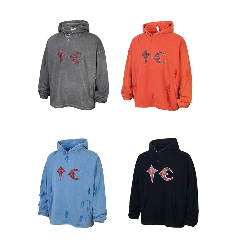 Star and Moon Appliqué Hoodie photo 8