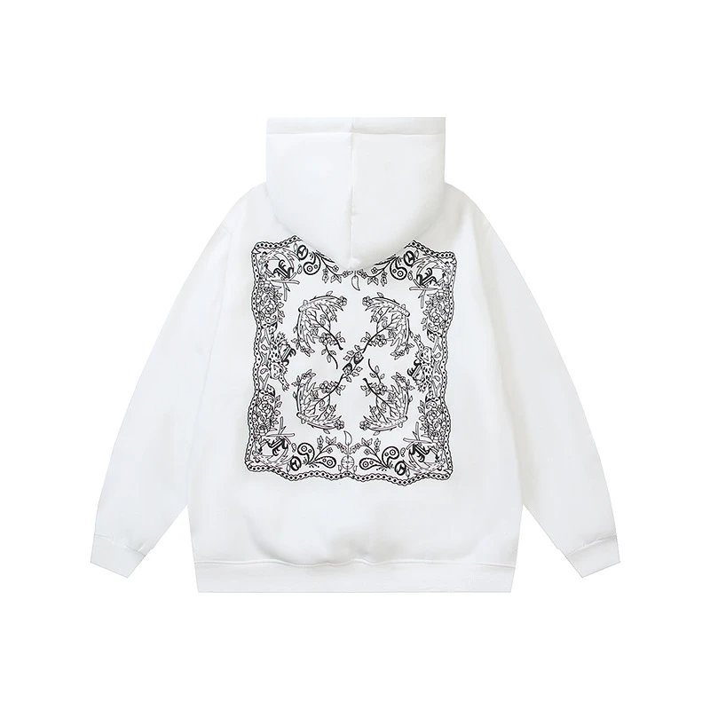 Hooded Hoodie Daisy Caution Tape Arrow photo 7