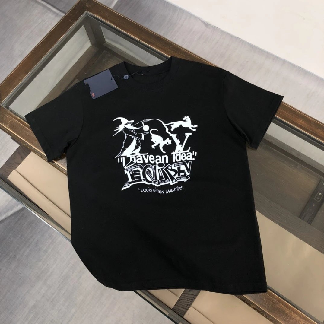 Unbranded T-Shirts Short-Sleeve Graphic Print — L 28 Black