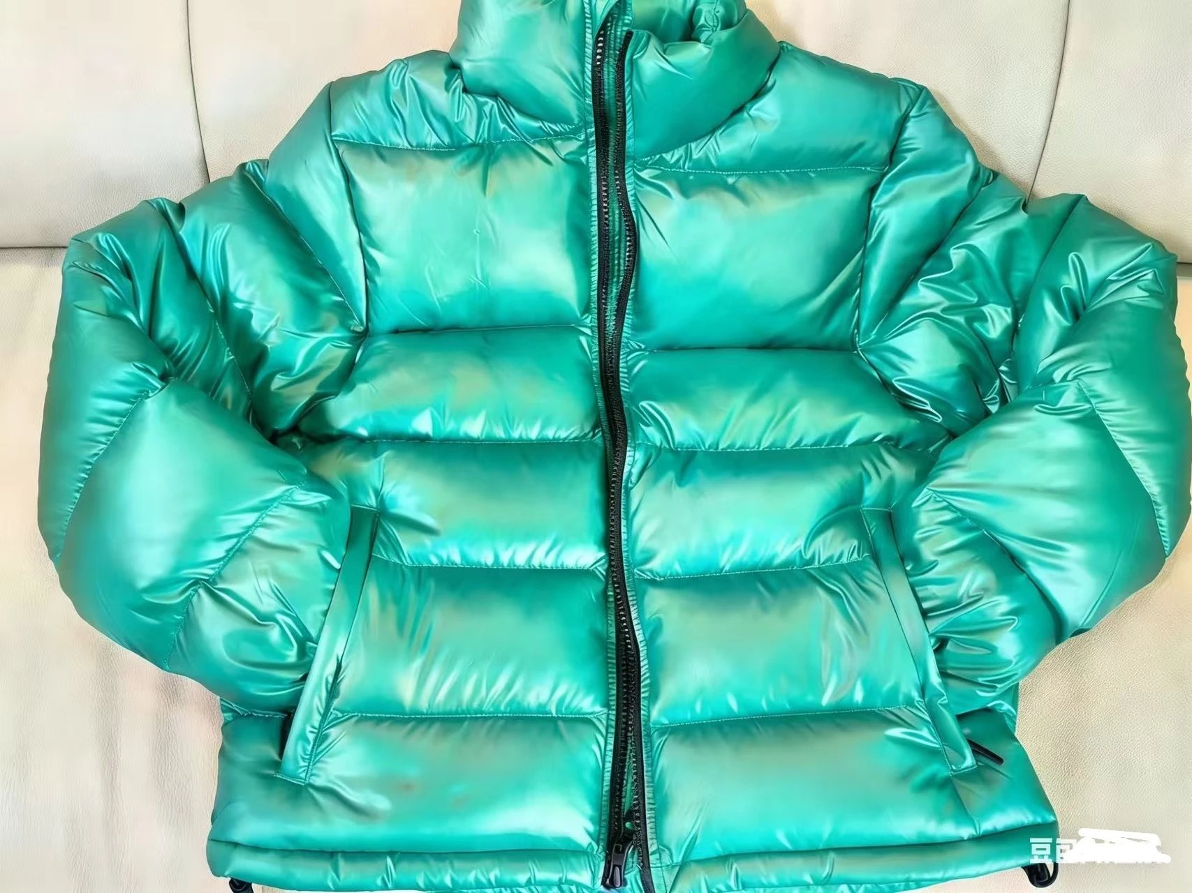 Collaboration Stand Collar Down Jacket photo 7